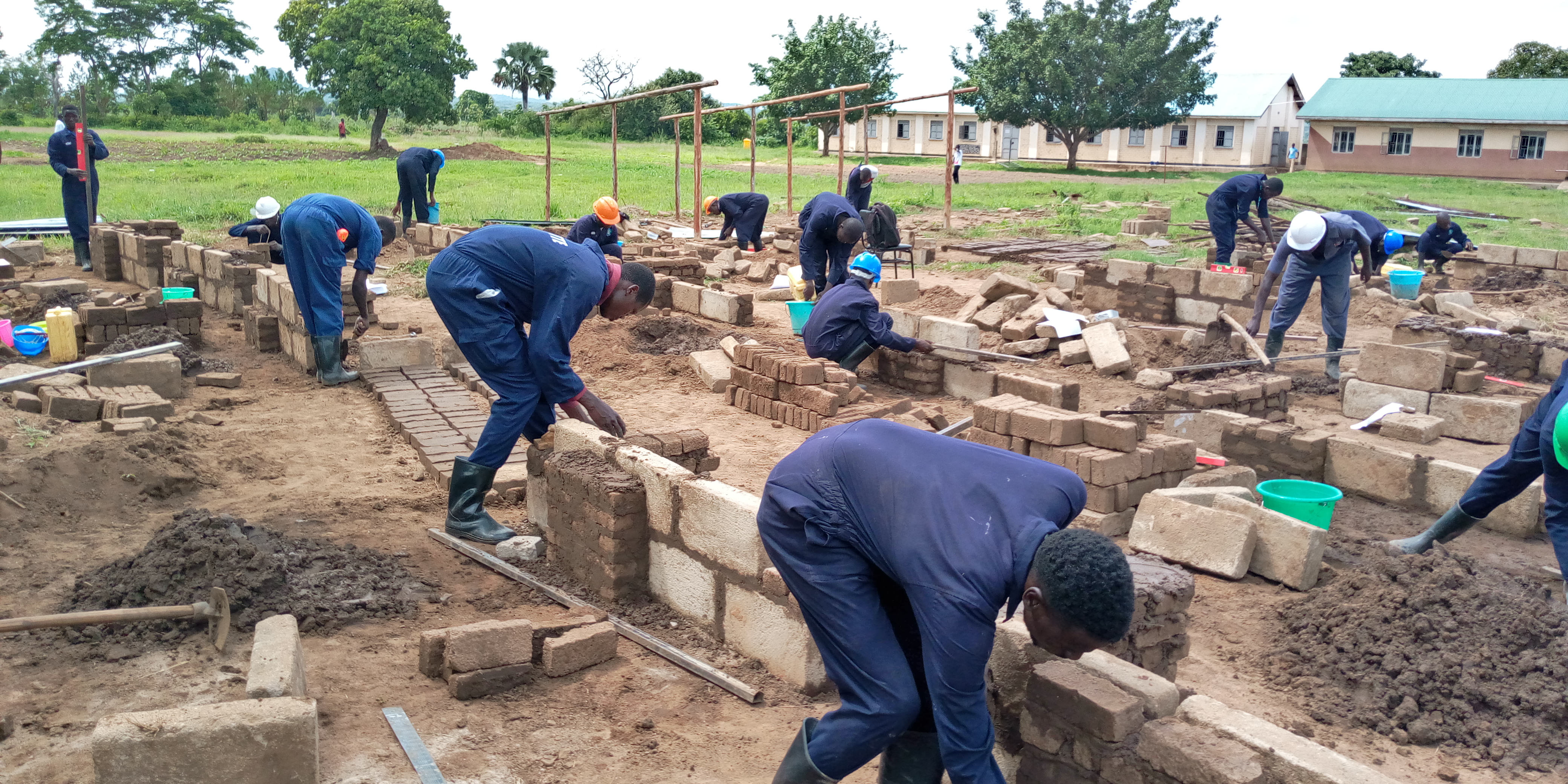 Student in practicals