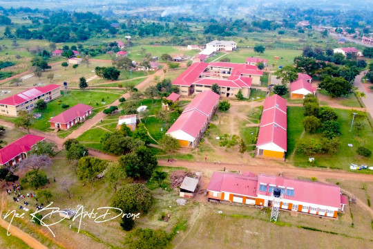 Aerial view of Uganda Technical College Kyema - Masindi