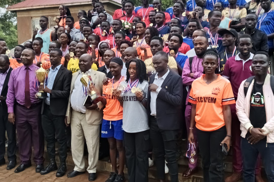 UTC Kyema - Champions of the 7th Edition of Intercollegiate games winning 106 medals